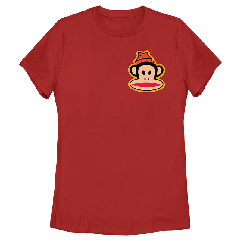 Women's Paul Frank Julius Beanie Left Chest T-Shirt