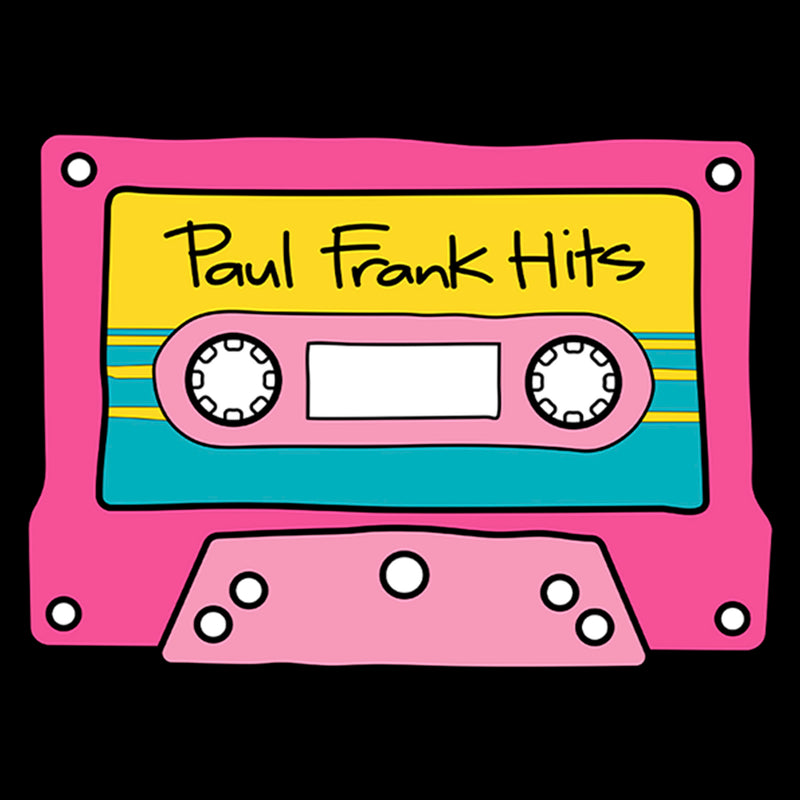 Junior's Paul Frank Cassette Tape Hits Pink T-Shirt