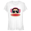 Junior's Paul Frank Julius Cool Headphones T-Shirt