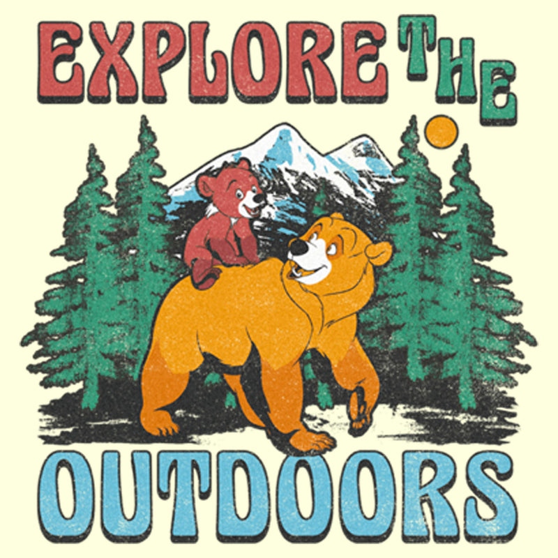 Men's Brother Bear Kenai and Koda Explore the Outdoors T-Shirt