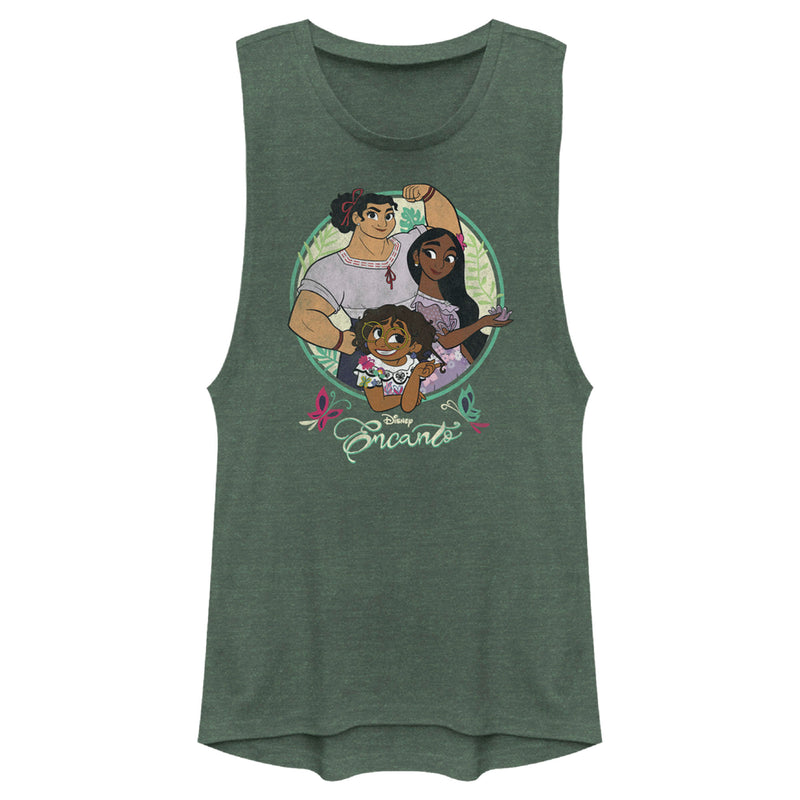 Junior's Encanto Mirabel, Isabela & Luisa Magical Sisters Festival Muscle Tee