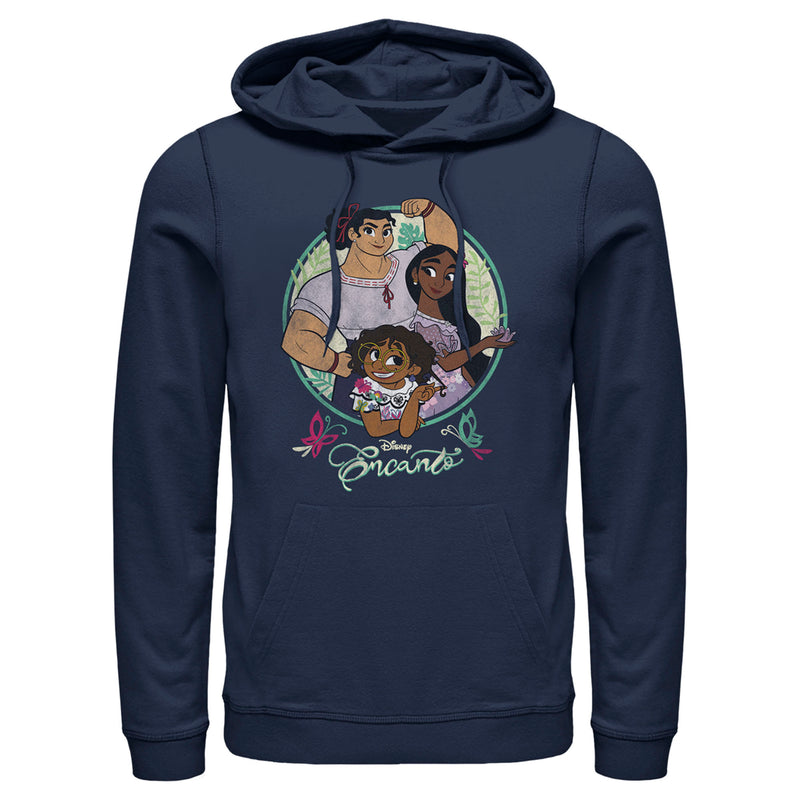 Men's Encanto Mirabel, Isabela & Luisa Magical Sisters Pull Over Hoodie