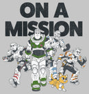 Junior's Lightyear On a Mission Group T-Shirt