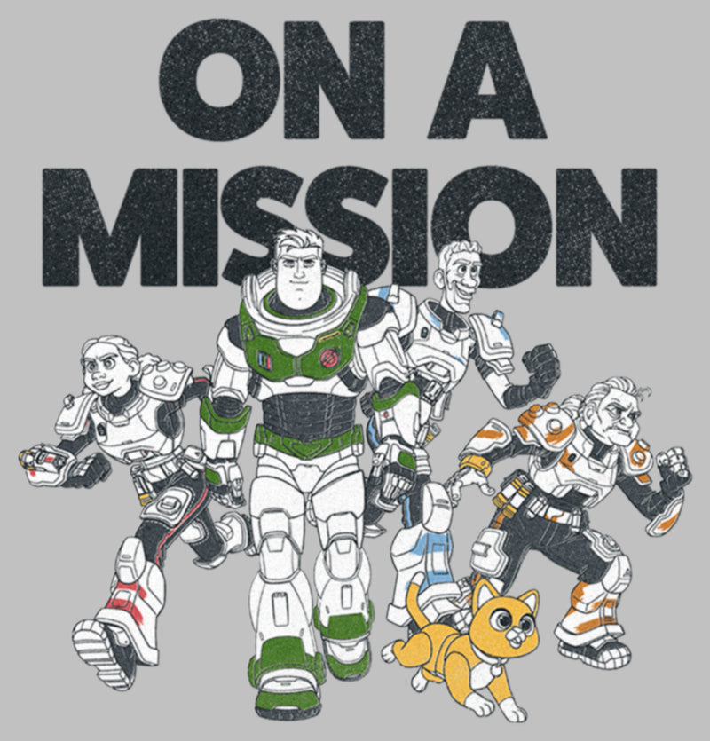 Women's Lightyear On a Mission Group T-Shirt