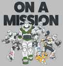 Men's Lightyear On a Mission Group Pull Over Hoodie