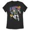 Women's Lightyear Retro Distressed Buzz and Sox T-Shirt