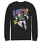 Men's Lightyear Retro Distressed Buzz and Sox Long Sleeve Shirt