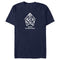 Men's Lightyear Star Command Distressed Logo T-Shirt