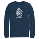 Men's Lightyear Star Command Distressed Logo Long Sleeve Shirt