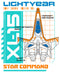 Men's Lightyear XL-15 Spaceship Blueprints Long Sleeve Shirt