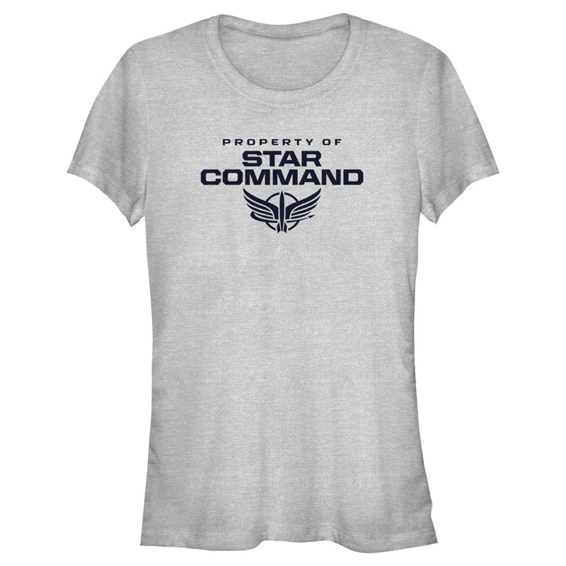 Junior's Lightyear Property of Star Command T-Shirt