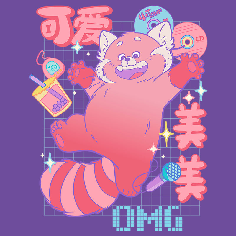 Junior's Turning Red Panda Rage Mei Lee T-Shirt