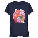 Junior's Turning Red Too Cute Group Pose T-Shirt