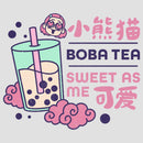 Women's Turning Red Boba Tea Sweet as Me Racerback Tank Top