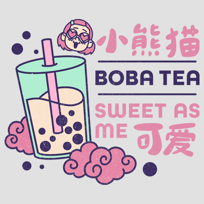 Women's Turning Red Boba Tea Sweet as Me Racerback Tank Top