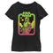 Girl's Star Wars: The Book of Boba Fett Distressed Neon Logo T-Shirt