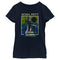 Girl's Star Wars: The Book of Boba Fett Retro Sunset Logo T-Shirt