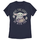 Women's Star Wars: The Mandalorian Grogu May the Eggs Be With You T-Shirt