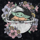 Junior's Star Wars: The Mandalorian The Child Floral Crib T-Shirt