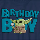 Boy's Star Wars: The Mandalorian Cute Grogu Birthday Boy T-Shirt