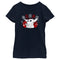 Girl's Star Wars: The Mandalorian Fourth of July Cute Grogu T-Shirt