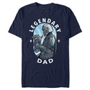 Men's Star Wars: The Mandalorian Din Djarin and Grogu Legendary Dad T-Shirt