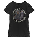 Girl's Star Wars: The Mandalorian Ahsoka Tano Circle T-Shirt