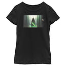 Girl's Star Wars: The Mandalorian Luke Skywalker Lightsaber T-Shirt