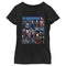 Girl's Star Wars: The Mandalorian Animated Cast Poster T-Shirt