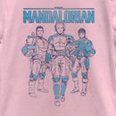 Girl's Star Wars: The Mandalorian Retro Distressed Bo-Katan Koska and Axe T-Shirt