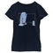 Girl's Star Wars: The Mandalorian Distressed R2-D2 and Grogu T-Shirt