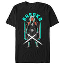 Men's Star Wars: The Mandalorian Ahsoka Tano Portrait T-Shirt