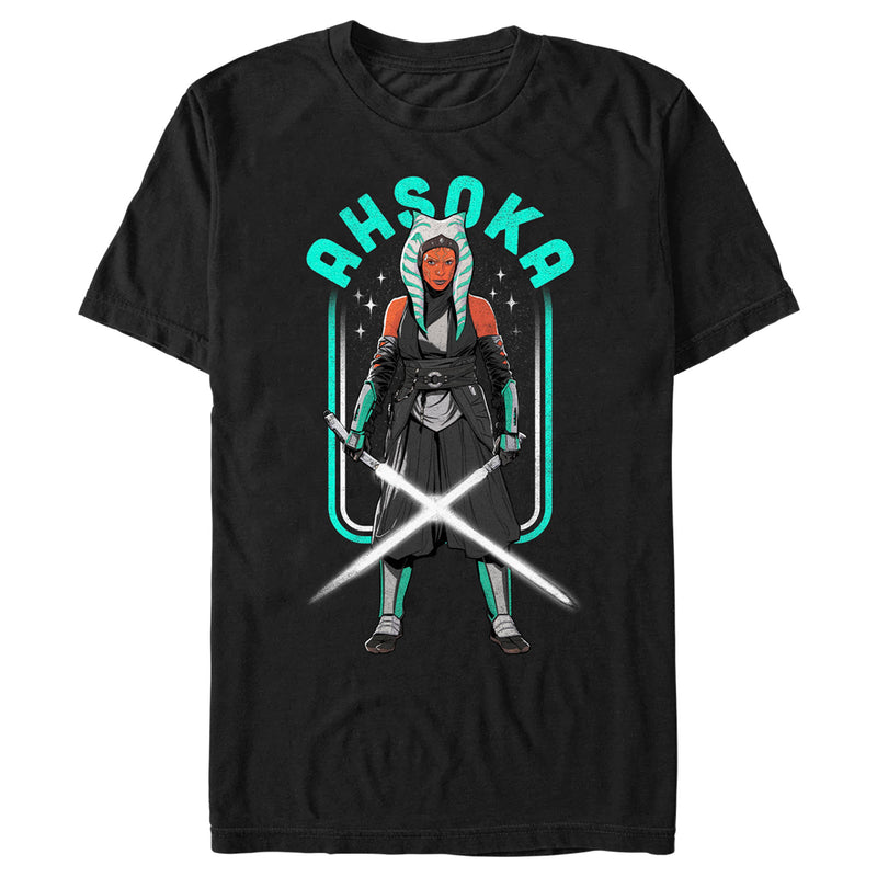 Men's Star Wars: The Mandalorian Ahsoka Tano Portrait T-Shirt