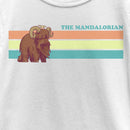 Girl's Star Wars: The Mandalorian Bantha Ride Retro Logo T-Shirt