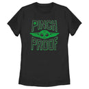 Women's Star Wars: The Mandalorian St. Patrick's Day Grogu Pinch Proof T-Shirt