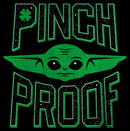Women's Star Wars: The Mandalorian St. Patrick's Day Grogu Pinch Proof T-Shirt