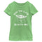 Girl's Star Wars: The Mandalorian St. Patrick's Day Grogu May the Luck be with You Distressed T-Shirt