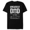 Men's Star Wars: The Mandalorian Distressed Greatest Dad in the Galaxy T-Shirt