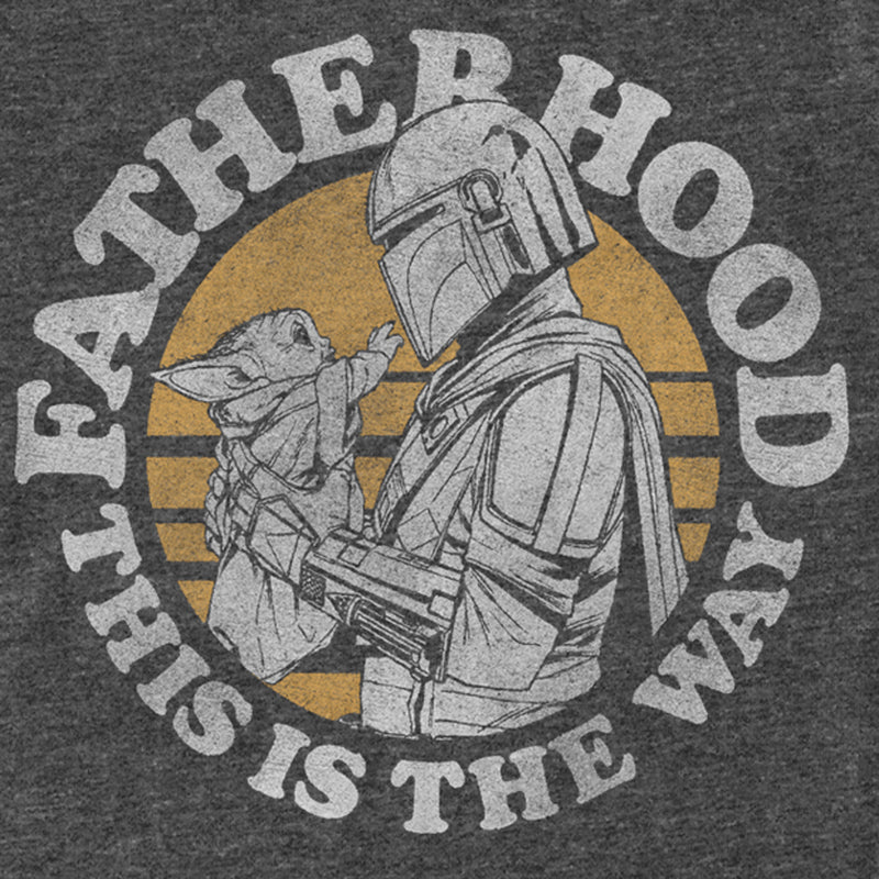 Men's Star Wars: The Mandalorian Fatherhood This Is the Way T-Shirt