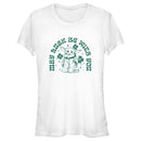 Junior's Star Wars: The Mandalorian St. Patrick's Day Grogu May Luck be with You Retro T-Shirt