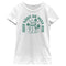 Girl's Star Wars: The Mandalorian St. Patrick's Day Grogu May Luck be with You Retro T-Shirt