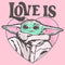 Girl's Star Wars: The Mandalorian Love is Grogu T-Shirt