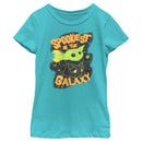 Girl's Star Wars: The Mandalorian Halloween Grogu Spookiest in the Galaxy T-Shirt