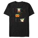 Men's Star Wars: The Mandalorian Halloween Grogu Trick or Treat T-Shirt