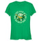 Junior's Star Wars: The Mandalorian St. Patrick's Day Grogu Luck is Strong with this One Distressed T-Shirt