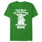 Men's Star Wars: The Mandalorian Grogu St. Patrick's Day Stars Luck is Strong with this One T-Shirt