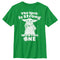 Boy's Star Wars: The Mandalorian Grogu St. Patrick's Day Stars Luck is Strong with this One T-Shirt