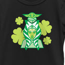 Girl's Star Wars: The Mandalorian St. Patrick's Day Ahsoka Tano and Grogu T-Shirt