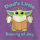 Girl's Star Wars: The Mandalorian Grogu Dad's Little Bounty of Joy T-Shirt