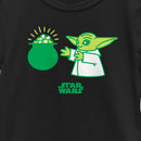 Girl's Star Wars: The Mandalorian St. Patrick's Day Grogu Pot of Gold T-Shirt